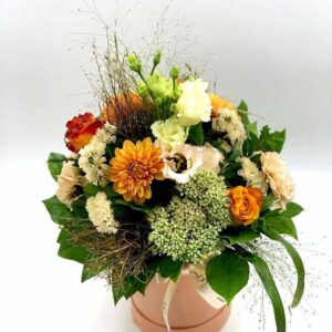 Cosmo fleurs fraiches fleurs en boite livraison décoration cadeaux Bouquet de fleurs