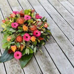 Funeral color Arrangement delivery