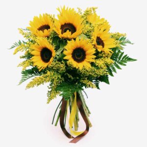 Helianthus fleurs fraiches fleurs de soleil livraison décoration cadeaux Bouquet de fleurs