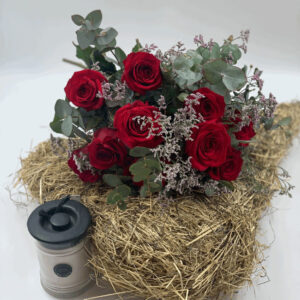 Red Candleflowers red roses fresh flowers delivery gifts