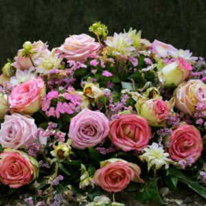 Funeral rose Arrangement delivery