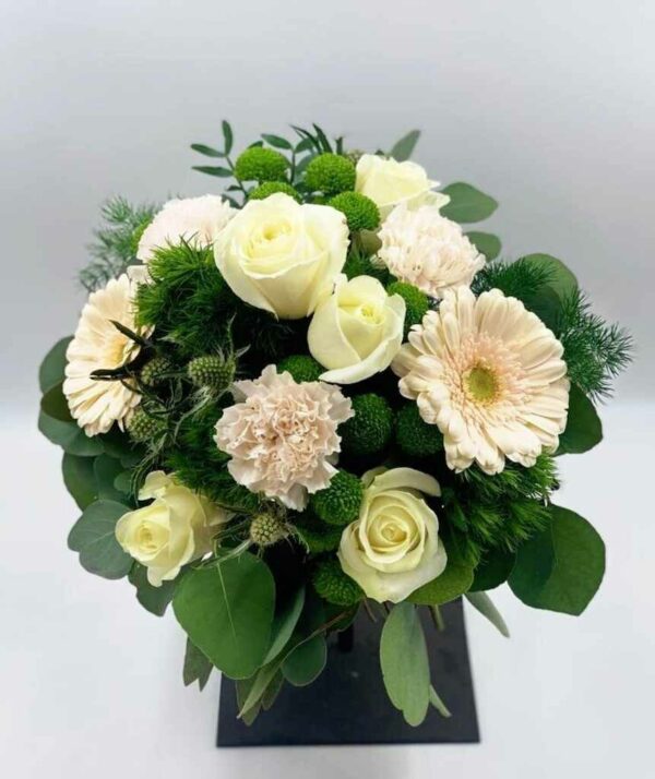 Bouquet de fleurs roses gerbera livraison cadeau fleurs fraiches