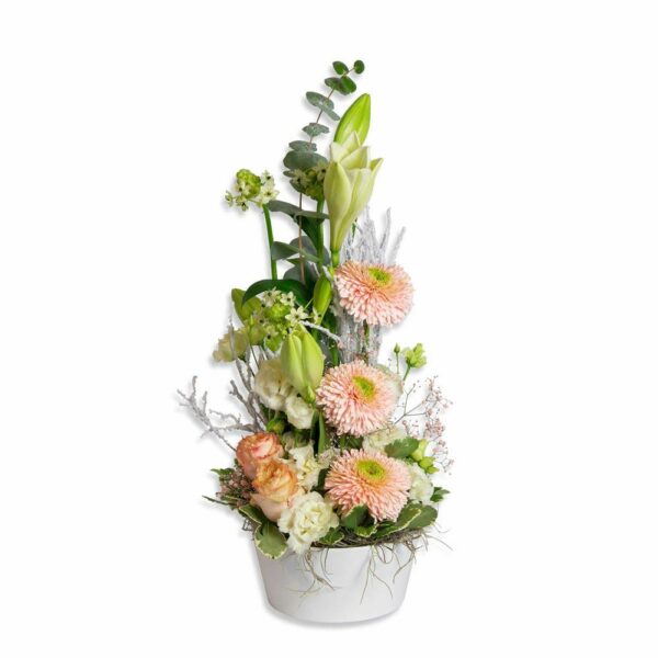 Sophie Bouquet de fleurs livraison cadeau fleurs fraiches roses eucalyptus