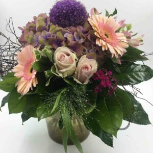 purple calm Bouquet de fleurs livraison cadeau fleurs fraiches Allium Hortense