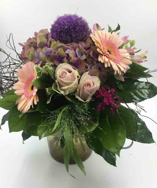 purple calm fresh flowers delivery gifts Allium